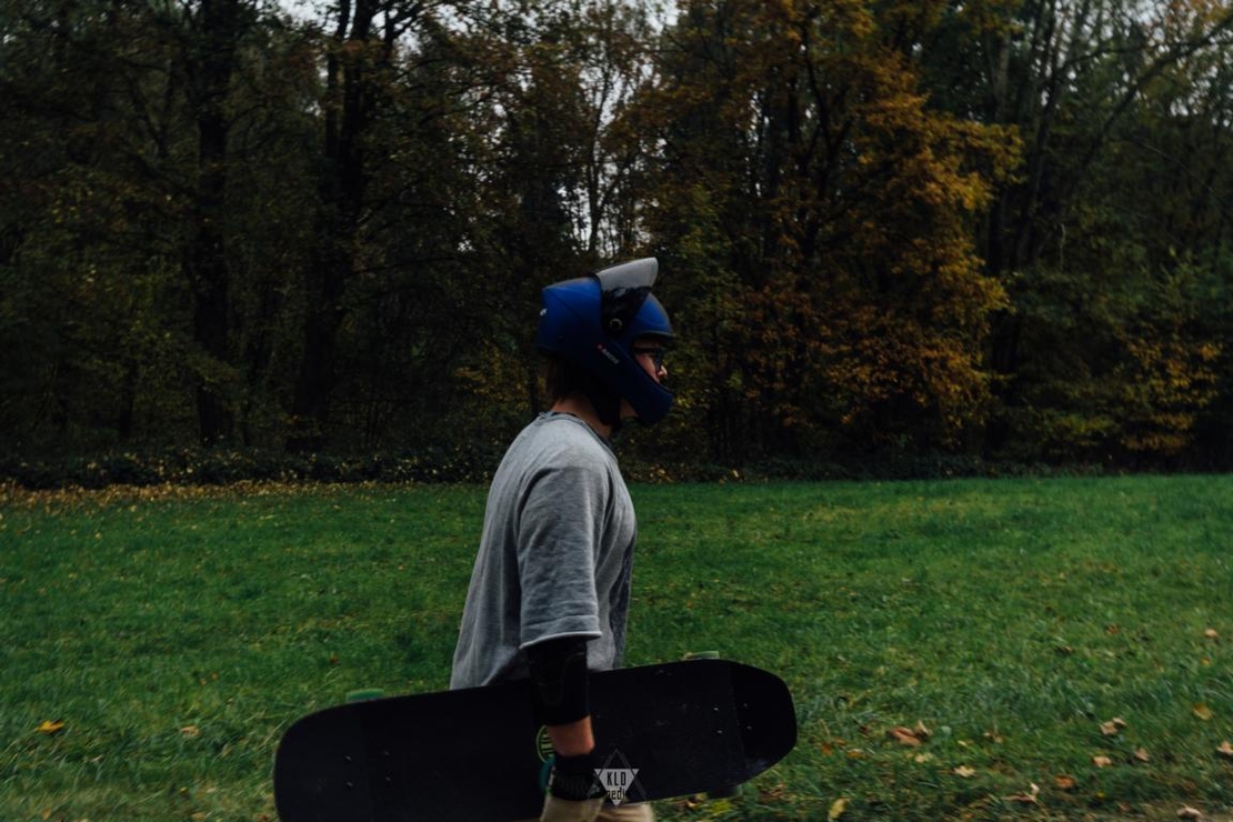 Durch verschiedene Polster kann man den Helm individuell anpassen