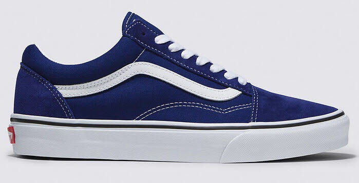 Vans old skool 2025 estate blue true white