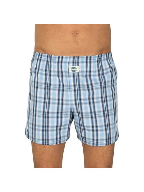 Deal Boxershort Check hellblau kariert