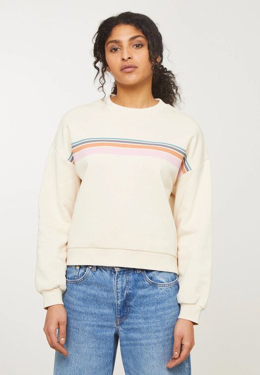 Recolution Sweater&#x20;Nerine&#x20;Stripes&#x20;arctic&#x20;white