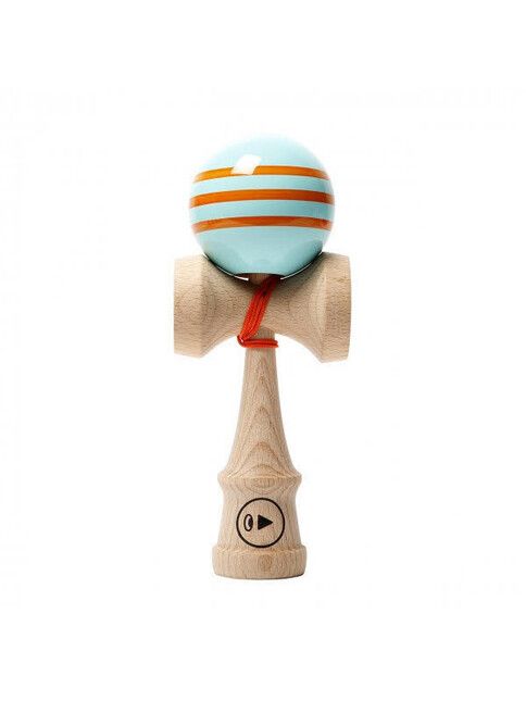 Kendama Geschicklichkeitsspiel Play Pro II Triple Stripes orange c