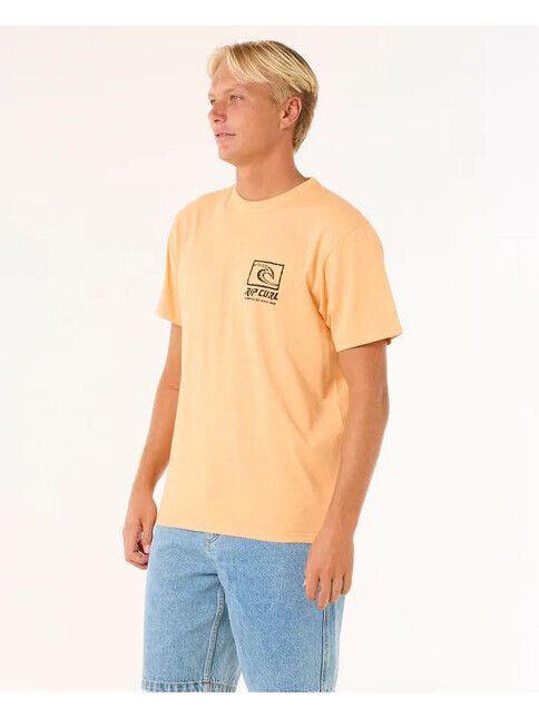 Rip Curl T-Shirt Raw Energy Trad mandarin zest