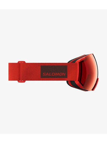 Salomon Snowboardbrille Radium cherry tomato