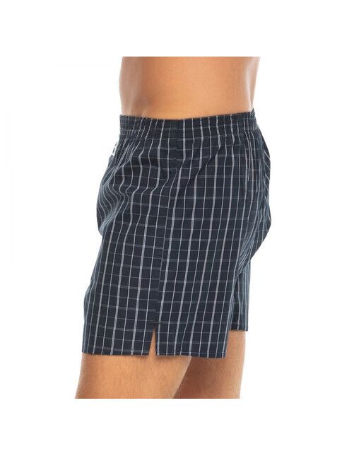 Deal Boxershort Check blau kariert