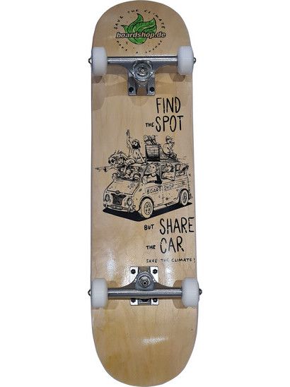 Boardshop Skateboard Car Sharing 8.0 complete hollow