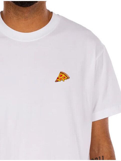 iriedaily T-Shirt Pizza Slice T-shirt white