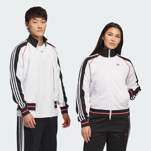 Adidas Jacke&#x20;Tyshawn&#x20;Track&#x20;Jacket&#x20;crywhite&#x20;black