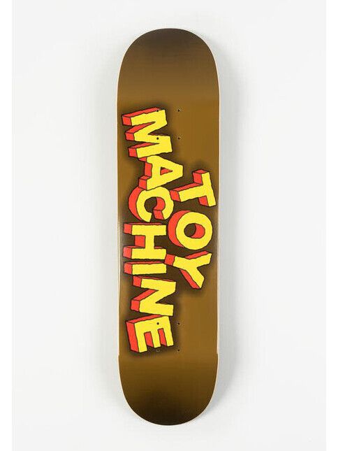 Toy-Machine Skateboard Hirotton Logo 8.0 brown