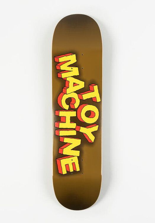 Toy-Machine Skateboard&#x20;Hirotton&#x20;Logo&#x20;8.0&#x20;brown