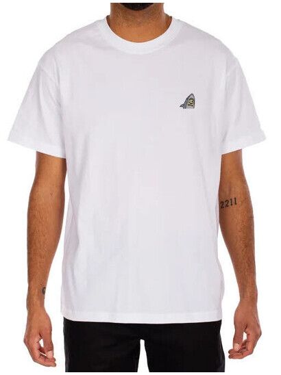 iriedaily T-Shirt Shark Matter white