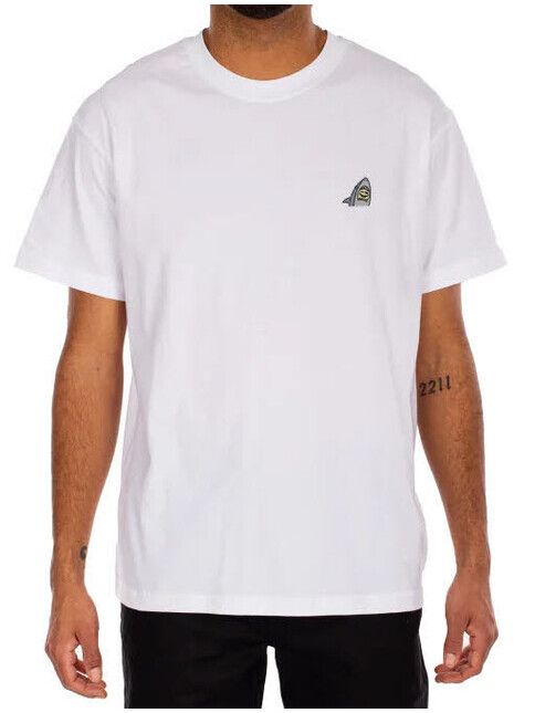 iriedaily T-Shirt Shark Matter white