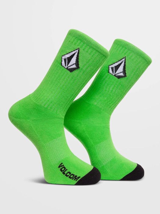 Volcom Socken&#x20;Full&#x20;Stone&#x20;Sock&#x20;3&#x20;Pack&#x20;electric&#x20;green