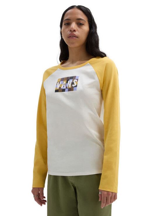 Vans Longsleeve&#x20;Lizzie&#x20;Everyday&#x20;Raglan&#x20;marshmallow&#x2F;ochre