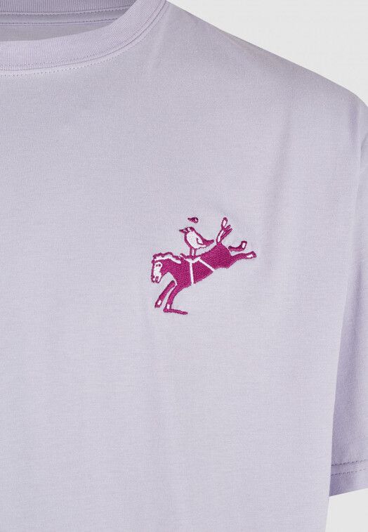 Cleptomanicx T-Shirt&#x20;Rodeo&#x20;Gull&#x20;lavender