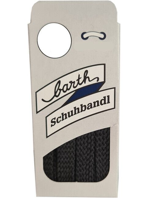 Barth Schuhbandl Schnürsenkel Sport flach schwarz