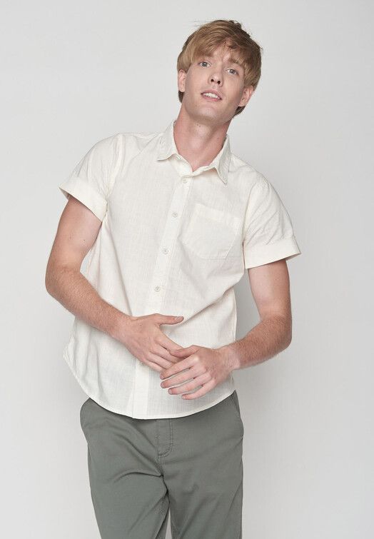 GreenBomb Hemd&#x20;Snazzy&#x20;Shirt&#x20;creme&#x20;white