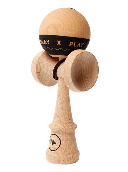 Kendama Geschicklichkeitsspiel Play X Grip black nature