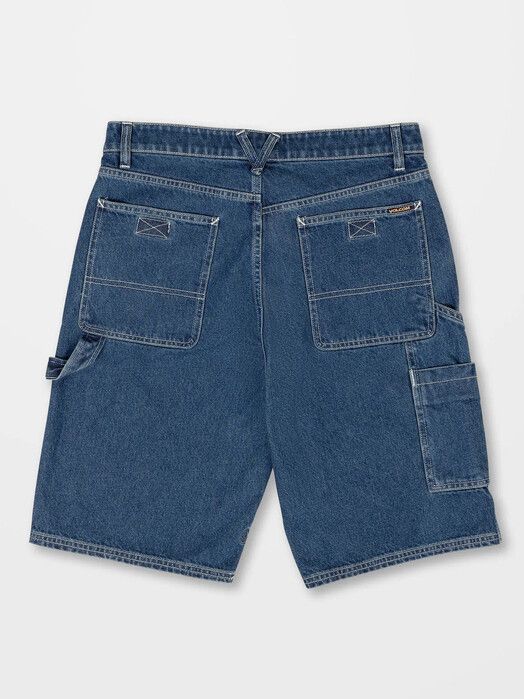 Volcom Short&#x20;Labored&#x20;Denim&#x20;Utility&#x20;Short&#x20;indigo&#x20;ridge