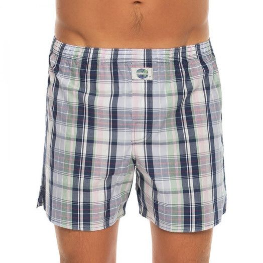 Deal Boxershort&#x20;Check&#x20;blau&#x20;kariert