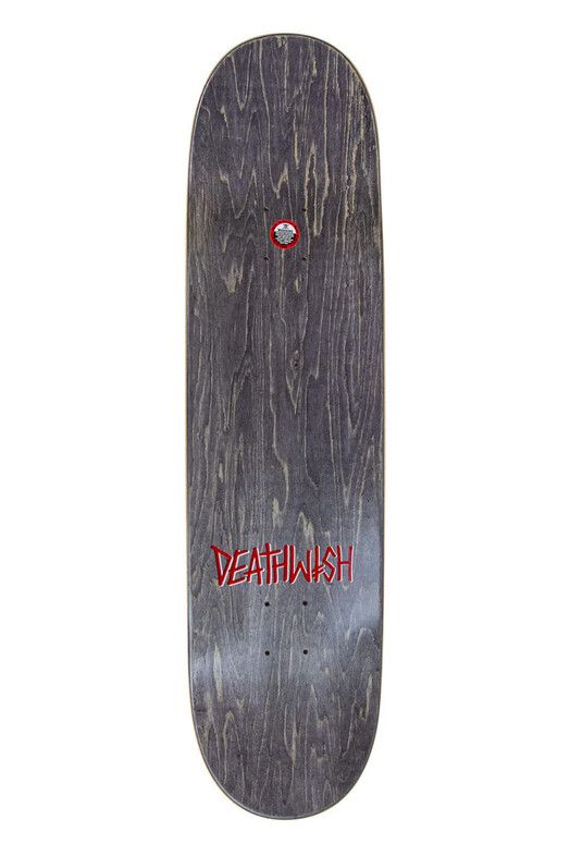 Deathwish Skateboard&#x20;Gang&#x20;Logo&#x20;black&#x20;red&#x20;8.25