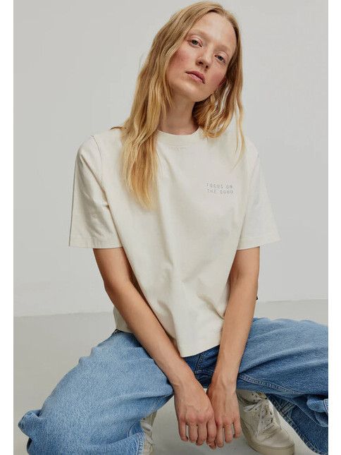 Recolution T-Shirt Azolla The Good arctic white