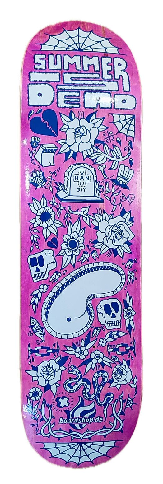 Boardshop Skateboard&#x20;Summer&#x20;is&#x20;Dead&#x20;8.5&#x20;pink