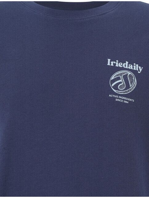 iriedaily Sweater Hangover Club Crewneck crown blue