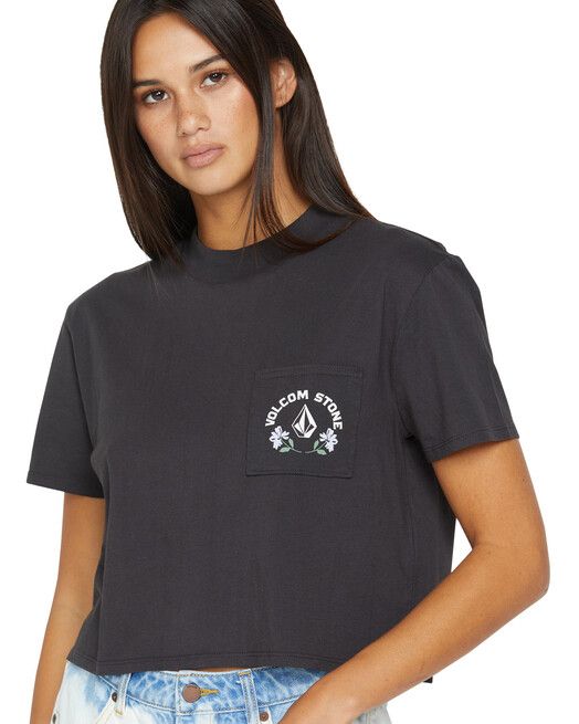 Volcom T-Shirt&#x20;Pocket&#x20;Dial&#x20;T-Shirt