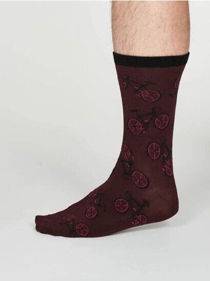 Thought Socken Wesley Socks burgundy