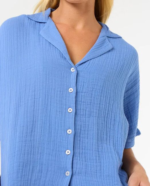 Rip Curl Blouse&#x20;Premium&#x20;Surf&#x20;Shirt&#x20;blue