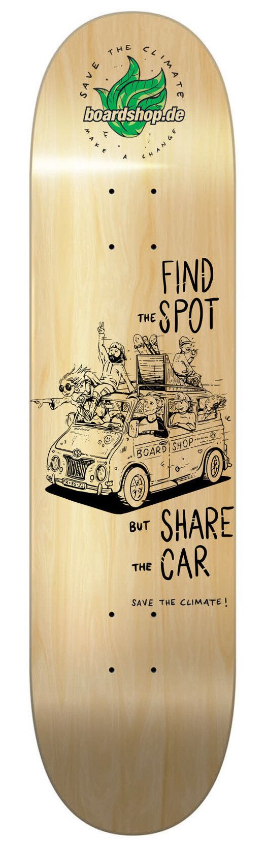 Boardshop Skateboard&#x20;Car&#x20;Sharing&#x20;8.0&#x20;BSF&#x20;Shape