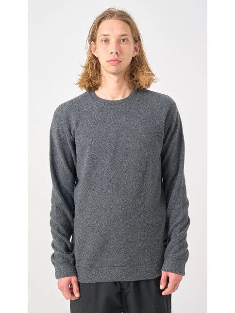 Cleptomanicx Sweater Noitch heather lava smoke