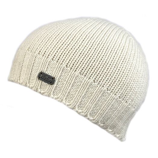 Kusan M&#x00FC;tze&#x20;Merino&#x20;Fisherman&#x20;Beanie&#x20;white