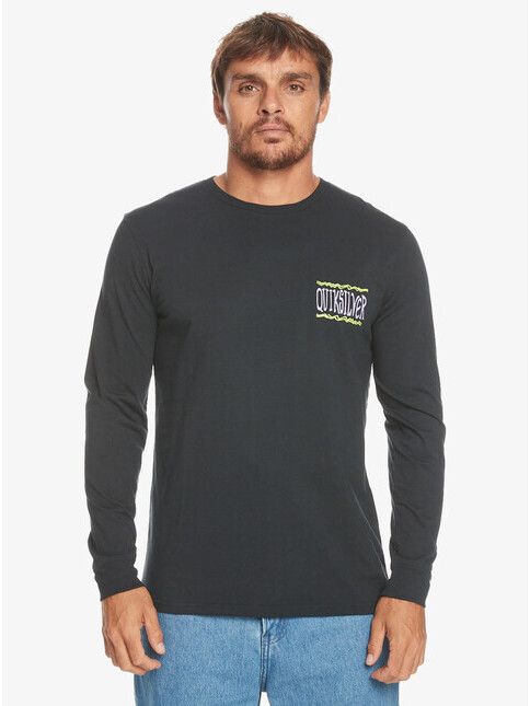 Quiksilver Longsleeve Taking Roots black