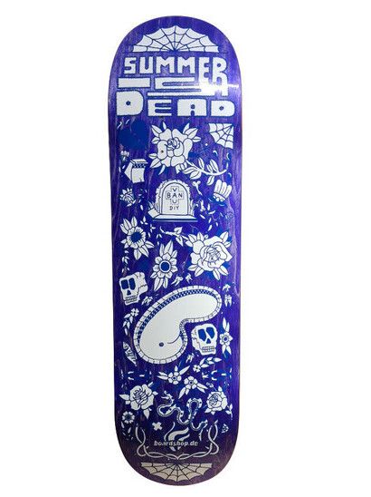 Boardshop Skateboard Summer is Dead 8.5 purple