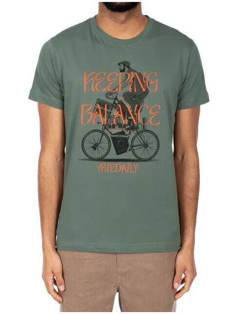 iriedaily T-Shirt Balance Bike Tee jungle green