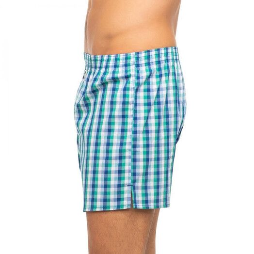 Deal Boxershort&#x20;Check&#x20;blau&#x20;t&#x00FC;rkis