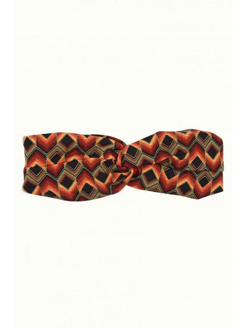 King Louie Stirnband Twist Hairband Quentin black