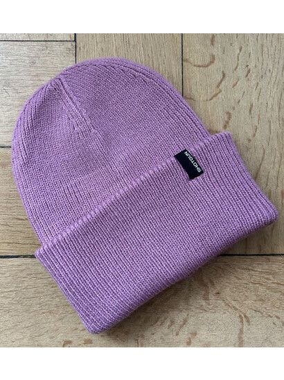 Shotgun Mütze Beanie Big Cuff Mini Logo violet