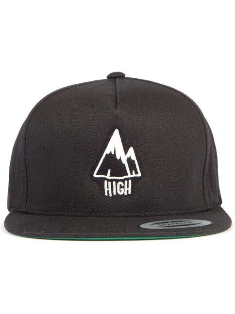The Dudes Cap High Structured 5 Panel black