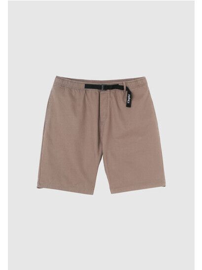 Cleptomanicx Short Transit Team Shorts deep taupe