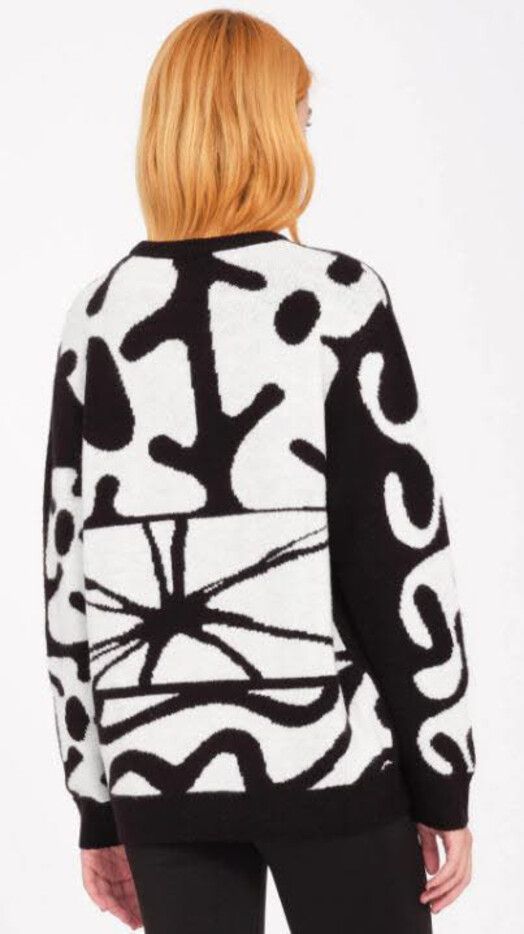 Volcom Sweater&#x20;FA&#x20;Zephyr&#x20;black-white