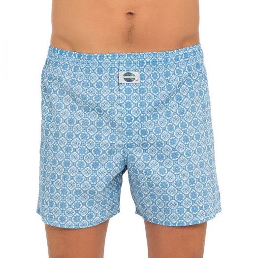 Deal Boxershort&#x20;Mosaik&#x20;blau