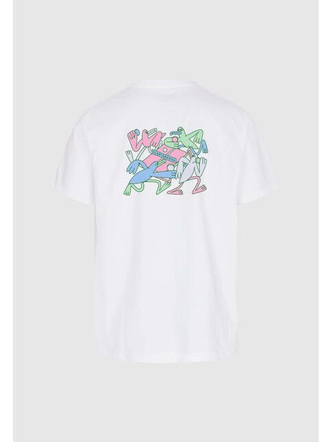 Cleptomanicx T-Shirt C@ll white