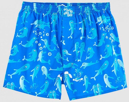 Cleptomanicx Boxershort&#x20;Dolphins&#x20;oceans