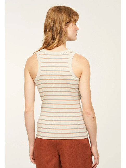 Recolution Top Anise Stripes arctic white