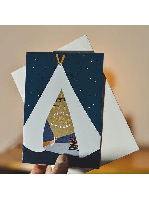 Roadtyping Postkarte Grußkarte Cosy Birthday