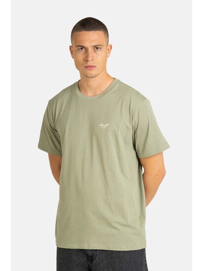 Reell T-Shirt Staple Logo T-Shirt green fog