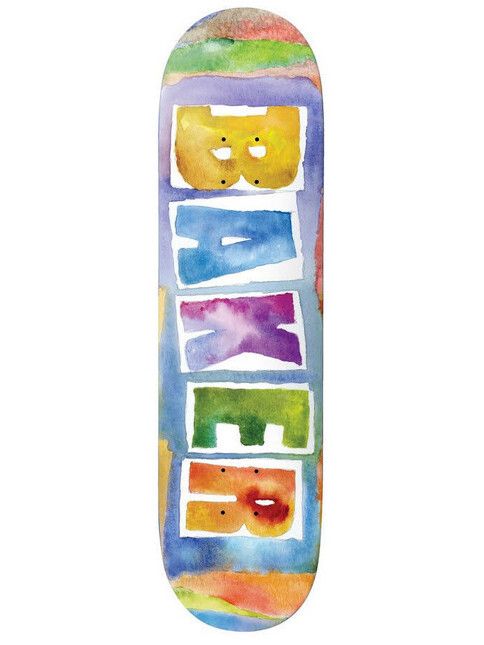 Baker Skateboard Watercolor TB 8.25