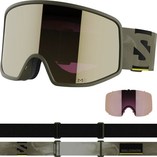 Salomon Snowboardbrille&#x20;Sentry&#x20;Pro&#x20;Sigma&#x20;olive&#x2F;&#x20;Sol